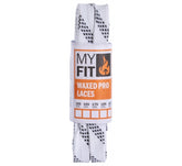 Lacets MYFIT - Lacets cirés Pro White